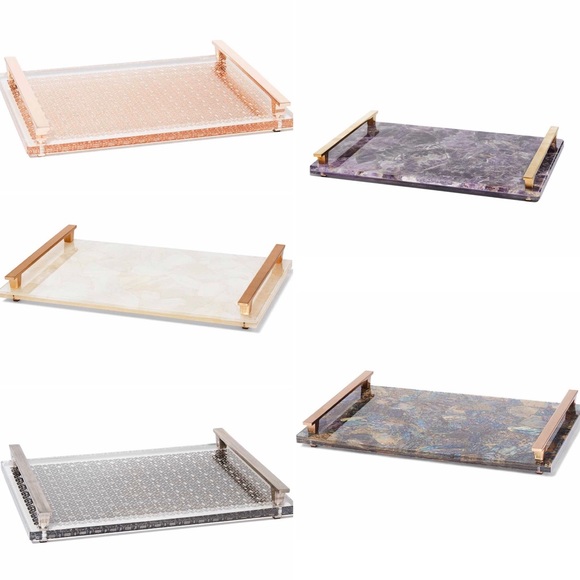 ❌❌SOLD❌❌Kendra Scott Filigree Acrylic Tray - Picture 5 of 5